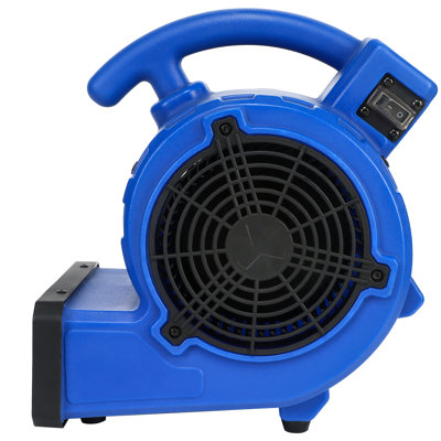 Air Mover, 305 CFM Mini Floor Blower Fan for Water Damage, Blue, 12 inch -  Dubbin, HIFANXFLOORDRYER-6B