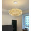Lustre moderne 12 "à intensité variable pour le salon - argent-611174395-611174399-611174336