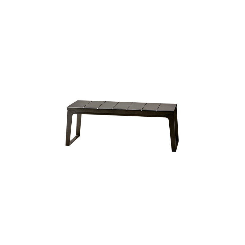 Copenhagen Powder Coated Aluminum Outdoor Bench