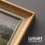 Green Meadow Mountain Landscape, reproduction d'art encadrée-91356127-91356129
