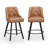 PU Leather Elegant 360° Swivel Bar Stool Stylish Design With Plush Cushion & Sturdy Build-1477775847-1477775843