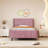 Upholstered Platform Bed,Velvet-134285211-134285208