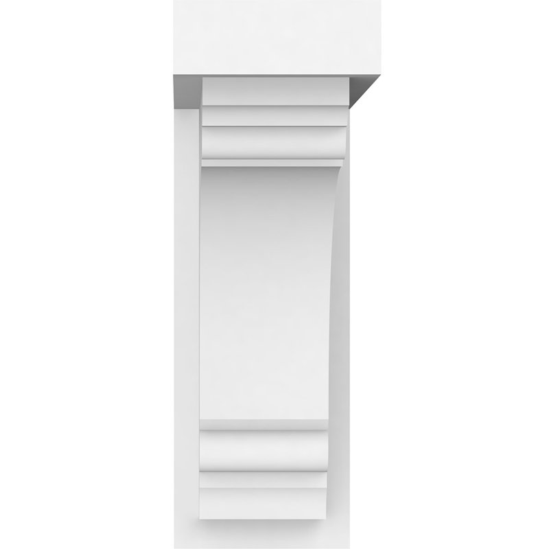 Support Standard Warren Architectural Grade PVC, H 10 po x l 3,5 po x p 10 po
