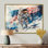 «Iselle First Astronault On Moon with Usa Flag I», art mural États-Unis