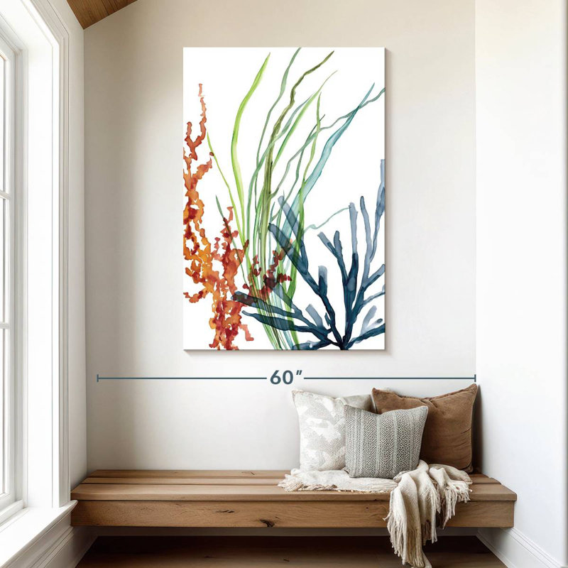 Brampt Ocean Garden I, 48" H x 32" W