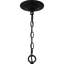 Lustre noir mat 5 lumières Althea