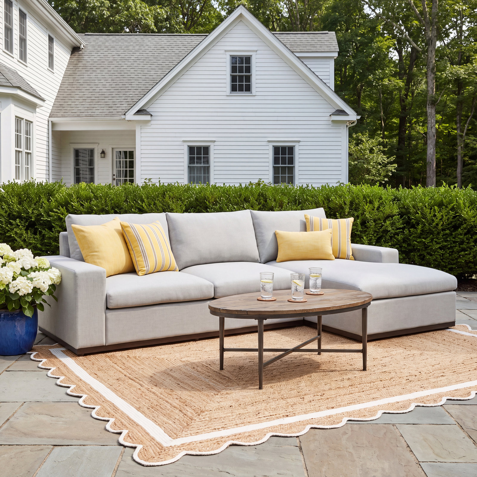 Venita 121" Patio Sofa