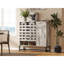 Console de bar 44,3 po avec portes et tiroir Vintage Rustic