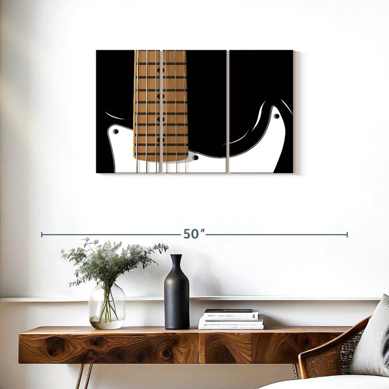 Frettes de guitare électrique Abarca, H 20 po x l 33 po