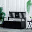 Banc de rangement extérieur Outsunny