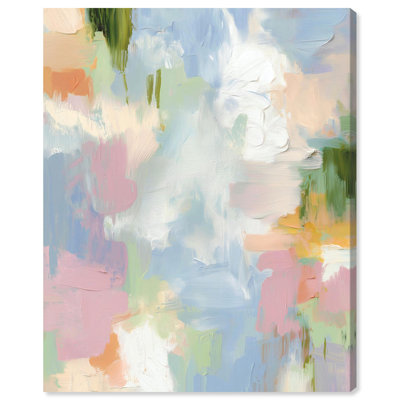 Springtime Hues II Canvas Print Bedroom Wall Decor by Art Remedy, Gallery Wrapped, 30 x 36