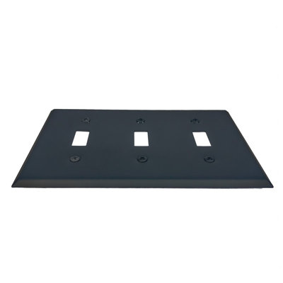 3-Gang Toggle Light Switch Wall Plate