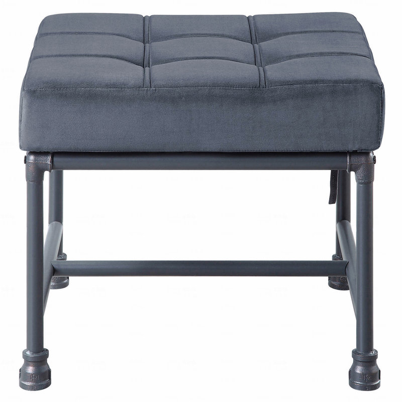 Rectangle Shape Fabric Upholstered Ottoman