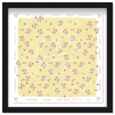 Butter Spring Fashion Print by Oliver Gal