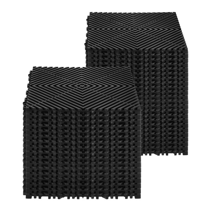 Tapis de drainage emboîtable, coussin modulaire emboîtable modulaire durable 12 po x 12 po PP