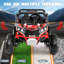 24V Ride On Cars UTV avec 2 sièges, 4 roues électriques pour enfants avec télécommande, rangement, 3 vitesses, musique Bluetooth-105013316