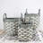Chesaco Stackable Hand-Woven Wicker Basket Set with Handles