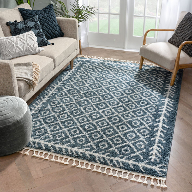 Cabana Moroccan Area Rug, Rectangle 120 x 160cm