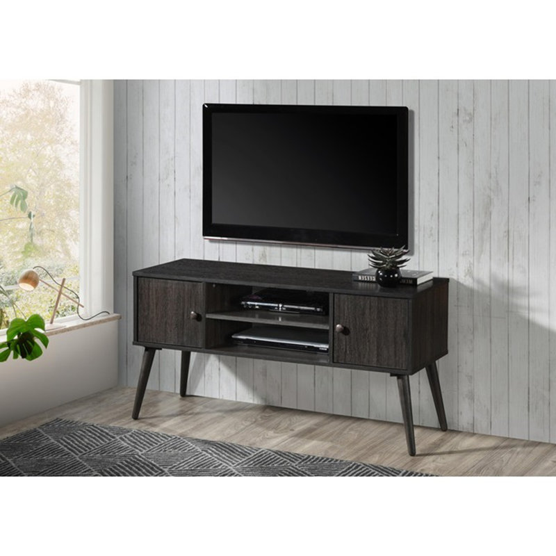 Meuble télé Mid-Century 47 po, Espresso