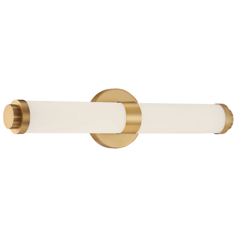 Millbury Dimmable LED Vanity Light, Brushed Gold