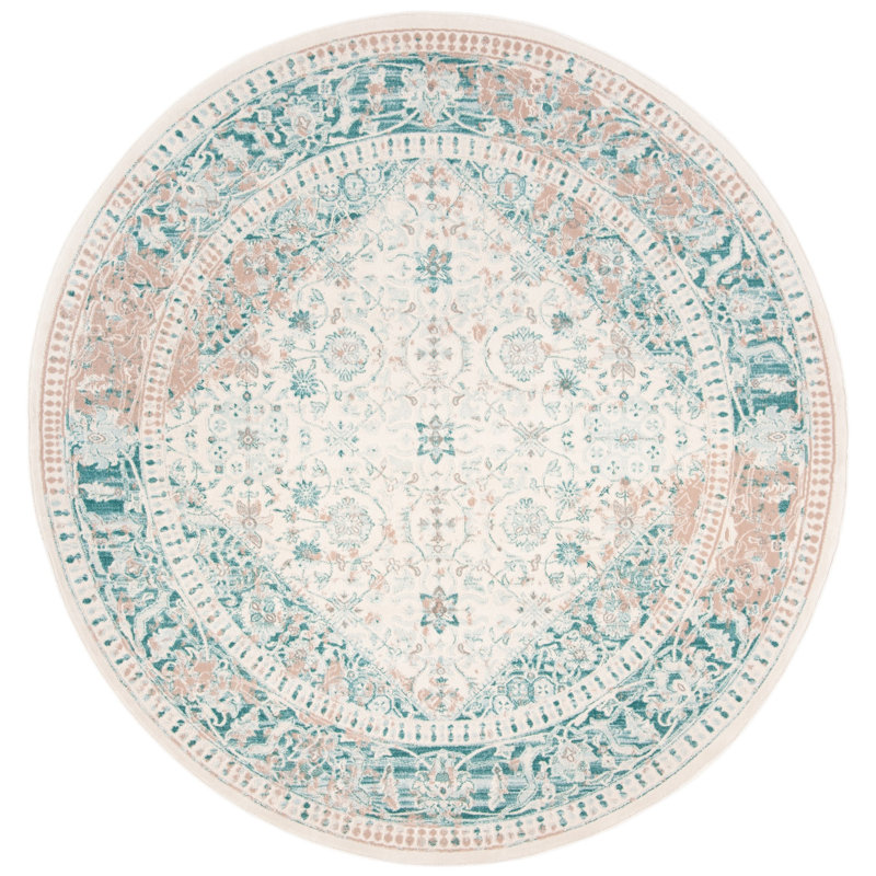 Alston Performance Oriental Rug, Round 6'7"
