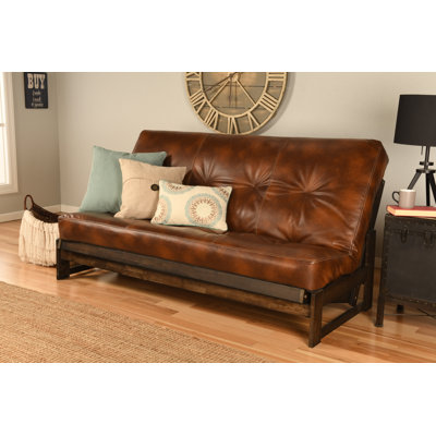 Stratford Full 76" Futon Frame and Mattress by The Twillery Co.