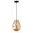1-Amber dimmable glass pendant light