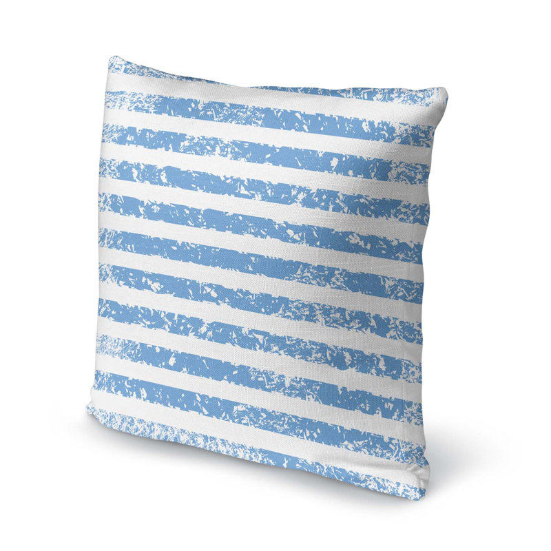 Housse et insert de coussin carré rétro Vintage Nautical, 16 po x 1 po