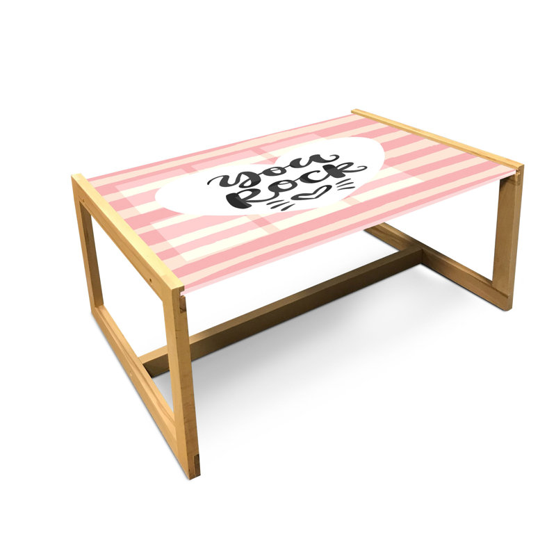 Jaderrick Trestle Coffee Table, 40cm H x 91cm W x 62cm D
