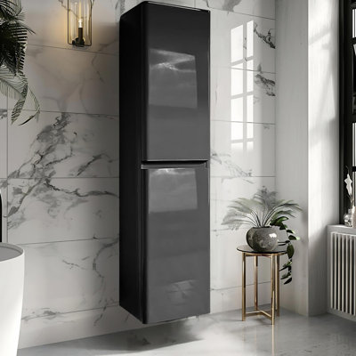 Scandinavian 40cm x 170cm Wall Mounted Cabinet
