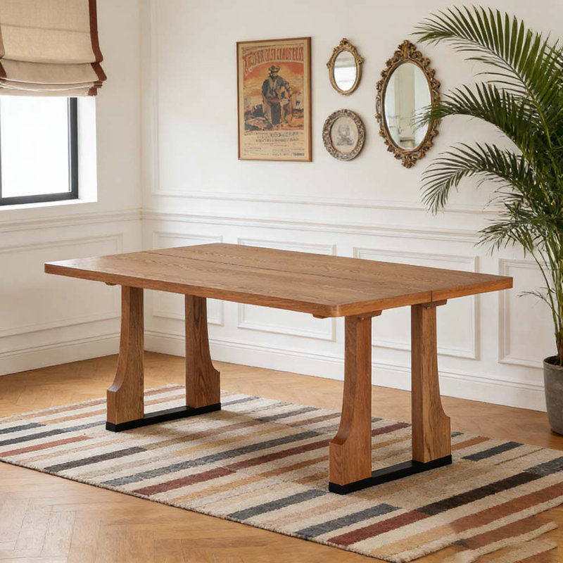 Table de salle à manger 63 ", Naturel