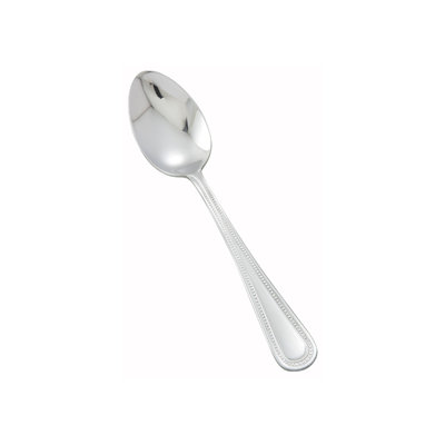 Dots Stainless-Steel Teaspoon, Heavyweight, 7" (12 Pack)