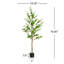 Arbre enkianthus artificiel de 76 po avec pot et branches réglables Zara