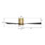 Ventilateur de plafond encastré Striver Smart avec télécommande et ensemble d'éclairage inclus-1004858180-1005043484-1005041723