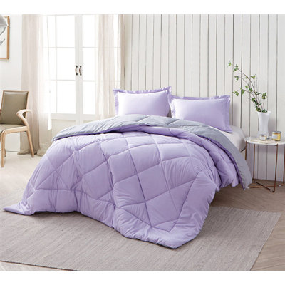 Byourbed Me Sooo Comfy Twin XL Comforter - Oversized, Purple Reign Coral Fleece, Ultra Plush & Cozy - View #7