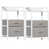 Light Grey-2pcs