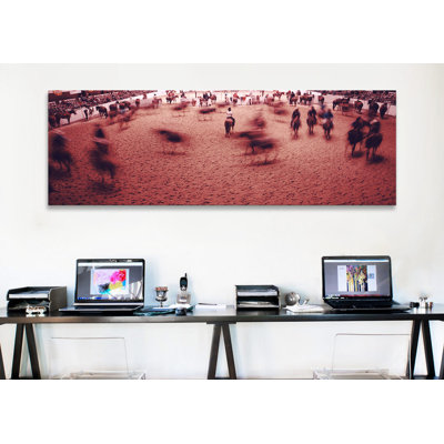 " Rodeo arena, Fort Worth Stock Show and Rodeo, Fort Worth, Texas, USA " Color Photography Print