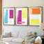 Modulation I  -Custom Framed  Premium Print W Matt - 3 Pieces-619690564-619690563