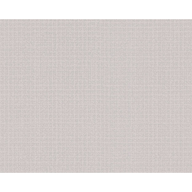Weymand Non-Pasted Geometric Wallpaper Roll, Light Gray