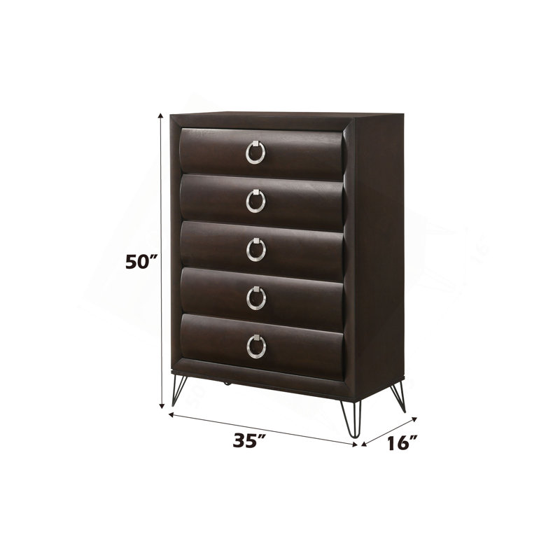 Dark Merlot Finish Chest