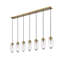 Lustre en forme de larme à 7 lumières Maymie-244678725