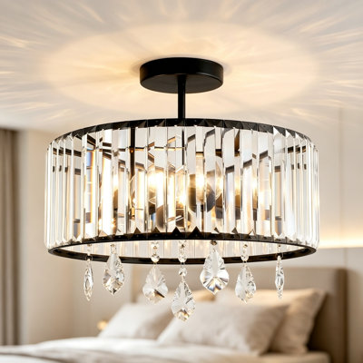3 - Light LED Chandelier
