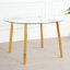 Table ronde en verre de style moderne-121032526-121032530