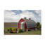 «Truck And Palouse Barn» sur un cadre bolognique-98248561