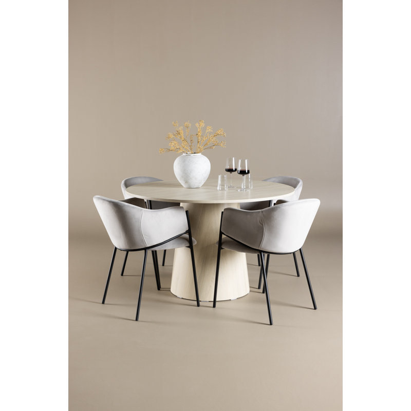 Donald 4 - Person Dining Set