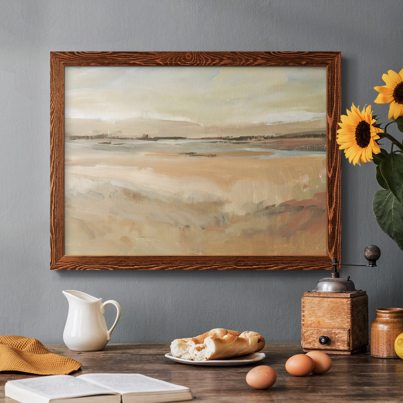 Earth Tone Landscape II, reproduction d'art sur toile, Érable, H 22 po x l 32 po