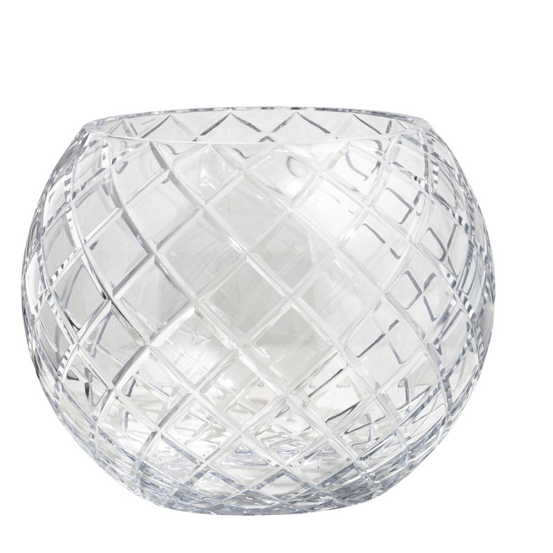 Carncoagh Handmade Crystal Decorative Urns & Jars, 24" H x 28" W x 28" D