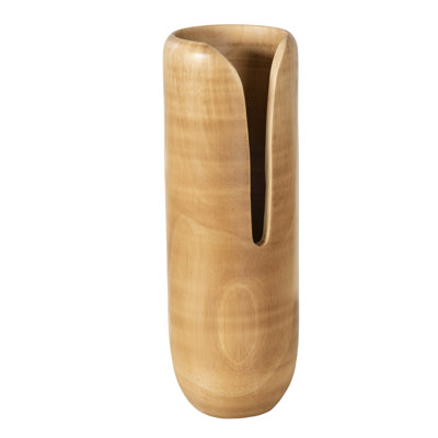 Interval Wood Vase