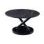 Table basse à piédestal extensible