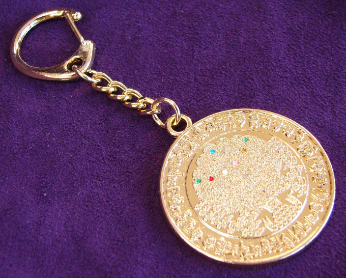 Porte-clés avec porte de charme Wish